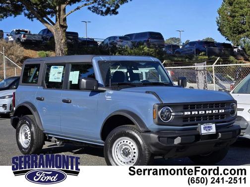 Azure Gray Metallic Tri-Coat 2025 Ford Bronco Base SUV
