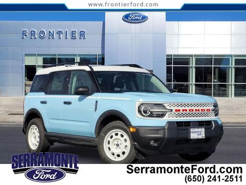 Robins Egg Blue 2026 Ford Bronco Sport Heritage