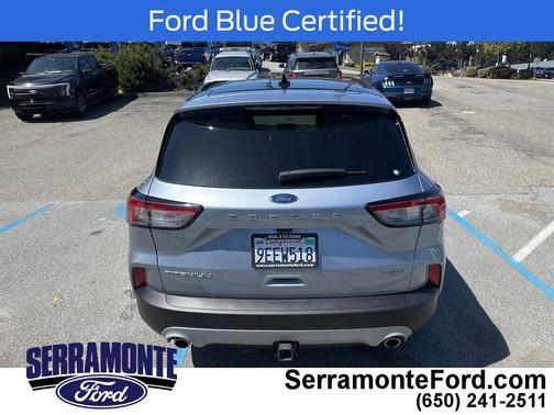 Iced Blue Silver Metallic 2022 Ford Escape Titanium