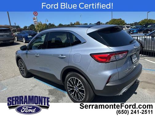Iced Blue Silver Metallic 2022 Ford Escape Titanium