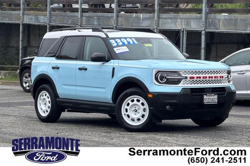 Robins Egg Blue 2025 Ford Bronco Sport Heritage