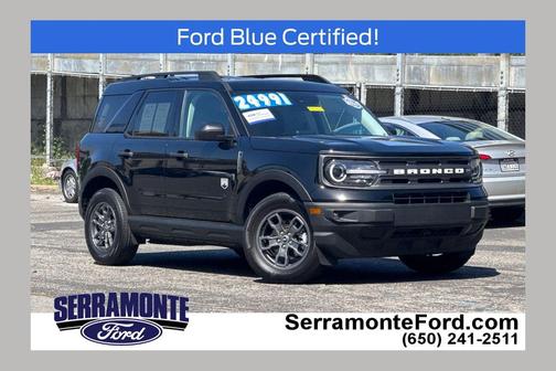 Shadow Black 2023 Ford Bronco Sport Big Bend