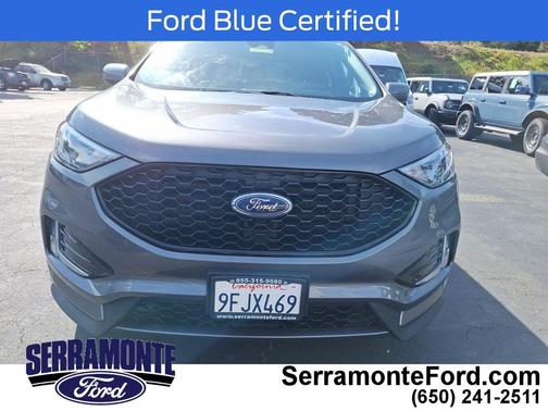 Carbonized Gray Metallic 2023 Ford Edge ST Line