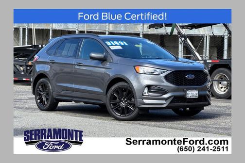 Carbonized Gray Metallic 2023 Ford Edge ST Line