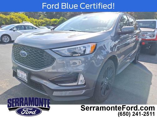 Carbonized Gray Metallic 2023 Ford Edge ST Line