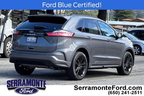 Carbonized Gray Metallic 2023 Ford Edge ST Line