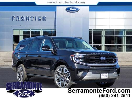 Agate Black Metallic 2026 Ford Expedition Max Platinum