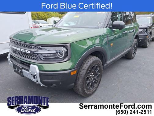 Eruption Green 2025 Ford Bronco Sport Badlands