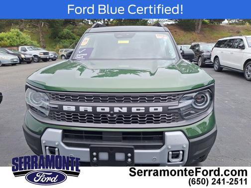 Eruption Green 2025 Ford Bronco Sport Badlands