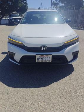 Platinum White Pearl 2022 Honda Civic Sport