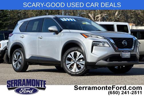 Brilliant Silver 2021 Nissan Rogue SV