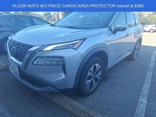Brilliant Silver 2021 Nissan Rogue SV