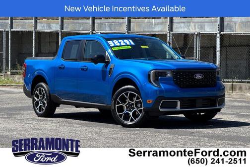 Velocity Blue 2026 Ford Maverick Lariat