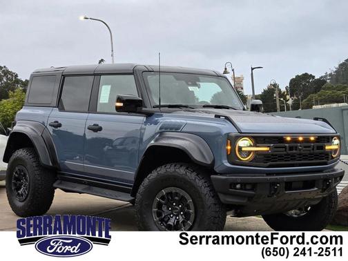 Azure Gray Metallic Tri-Coat 2025 Ford Bronco Raptor
