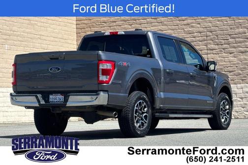 Carbonized Gray Metallic 2021 Ford F-150 Lariat