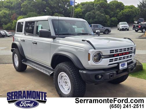 Avalanche Gray 2026 Ford Bronco Heritage Edition