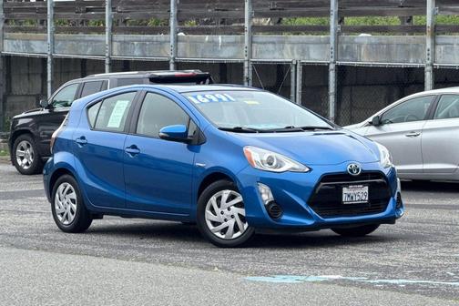 Blue Streak Metallic 2015 Toyota Prius c Two