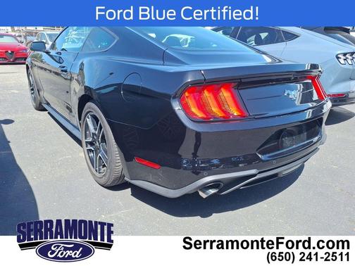 Shadow Black 2021 Ford Mustang EcoBoost