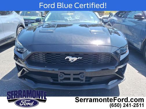 Shadow Black 2021 Ford Mustang EcoBoost