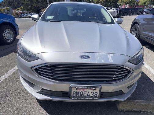 Ingot Silver 2017 Ford Fusion Hybrid SE