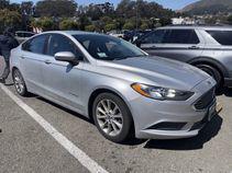 Ingot Silver 2017 Ford Fusion Hybrid SE