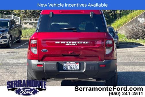 Ruby Red Metallic Tinted Clearcoat 2025 Ford Bronco Sport Big Bend