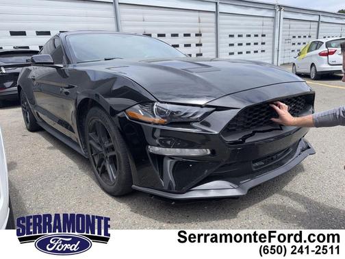 Shadow Black 2019 Ford Mustang EcoBoost