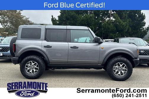 Carbonized Gray Metallic 2025 Ford Bronco Badlands