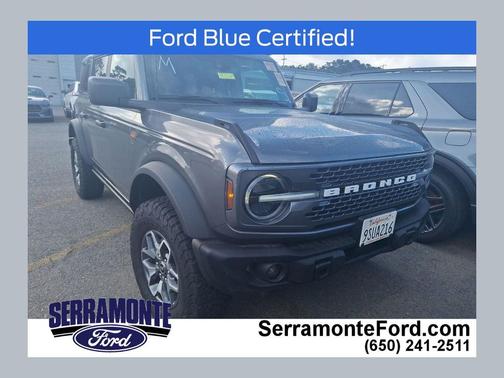 Carbonized Gray Metallic 2025 Ford Bronco Badlands