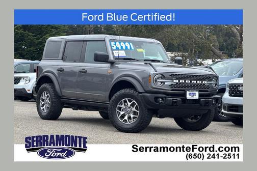 Carbonized Gray Metallic 2025 Ford Bronco Badlands