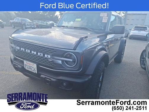 Carbonized Gray Metallic 2025 Ford Bronco Badlands