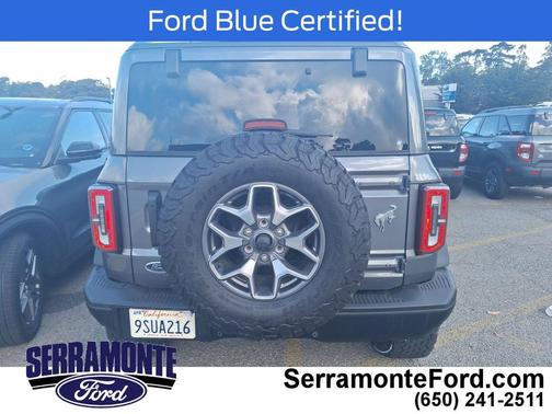 Carbonized Gray Metallic 2025 Ford Bronco Badlands