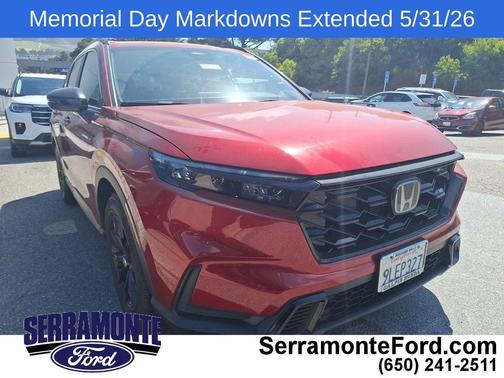 Radiant Red 2024 Honda CR-V Hybrid Sport FWD
