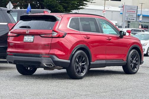 Radiant Red 2024 Honda CR-V Hybrid Sport FWD