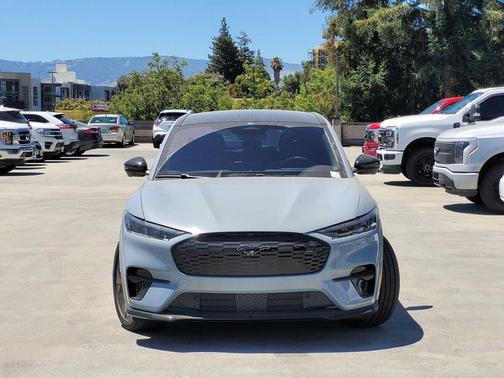 Glacier Gray Metallic TriCoat 2025 Ford Mustang Mach-E GT