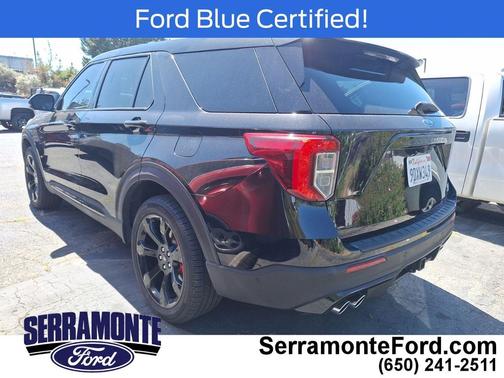 Agate Black Metallic 2022 Ford Explorer ST