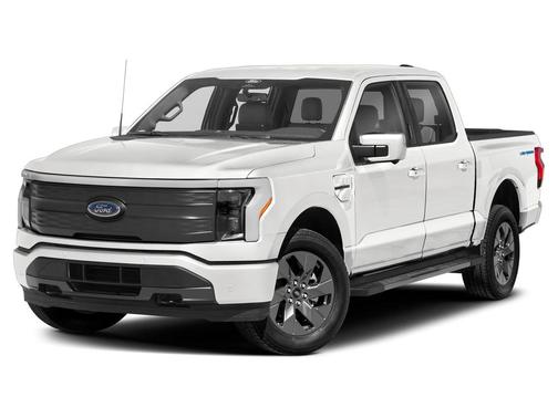 Oxford White 2025 Ford F-150 Lightning LARIAT