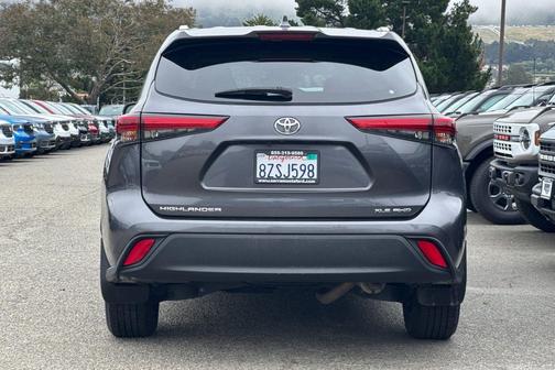 Magnetic Gray Metallic 2022 Toyota Highlander XLE