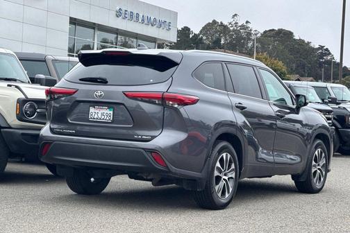 Magnetic Gray Metallic 2022 Toyota Highlander XLE