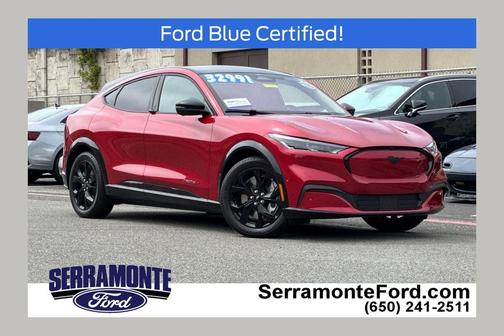 Rapid Red Tinted 2023 Ford Mustang Mach-E Premium