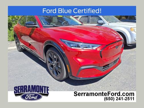 Rapid Red Tinted 2023 Ford Mustang Mach-E Premium
