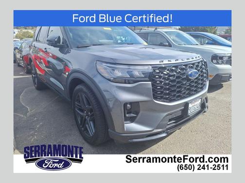 Carbonized Gray Metallic 2025 Ford Explorer ST
