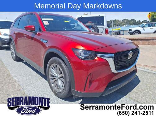 Soul Red Crystal Metallic 2024 Mazda CX-90 PHEV Preferred