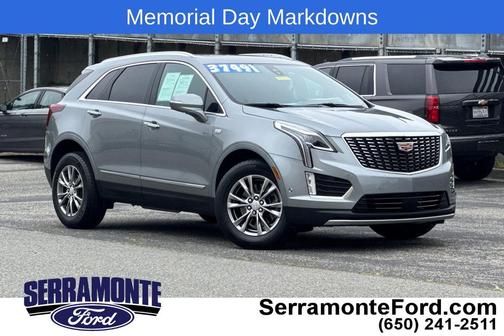 Argent Silver Metallic 2023 Cadillac XT5 Premium Luxury