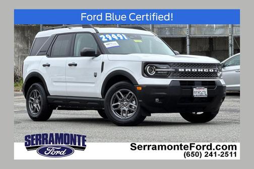 Oxford White 2025 Ford Bronco Sport Big Bend