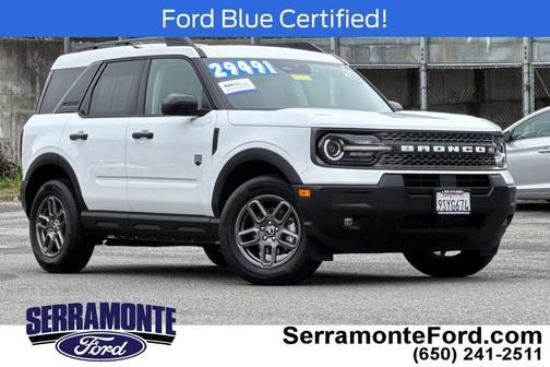 Oxford White 2025 Ford Bronco Sport Big Bend