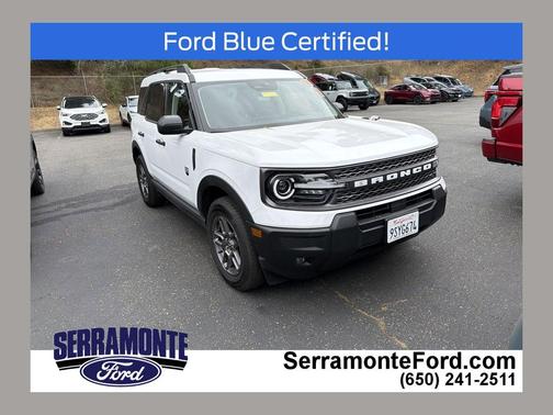 Oxford White 2025 Ford Bronco Sport Big Bend