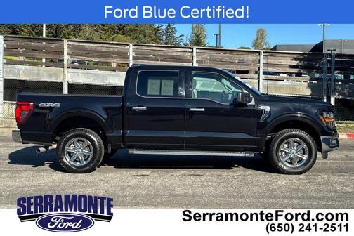 Agate Black 2025 Ford F-150 XLT