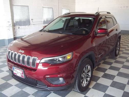 Velvet Red Pearlcoat 2019 Jeep Cherokee Latitude Plus