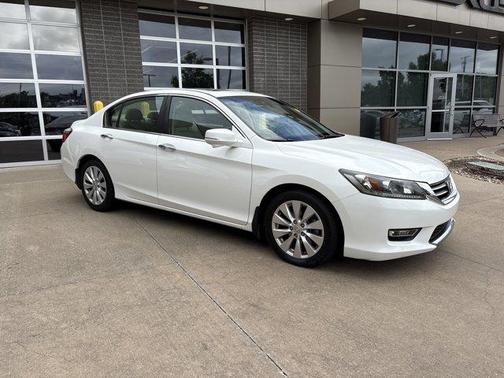 White Orchid Pearl 2013 Honda Accord EX-L
